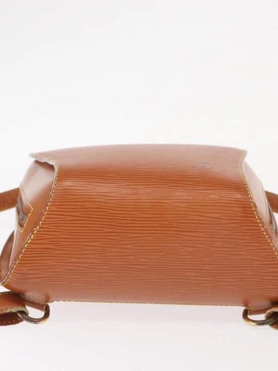 LOUIS VUITTON Epi Mabillon Backpack Zipangu Gold LV Auth main image 11